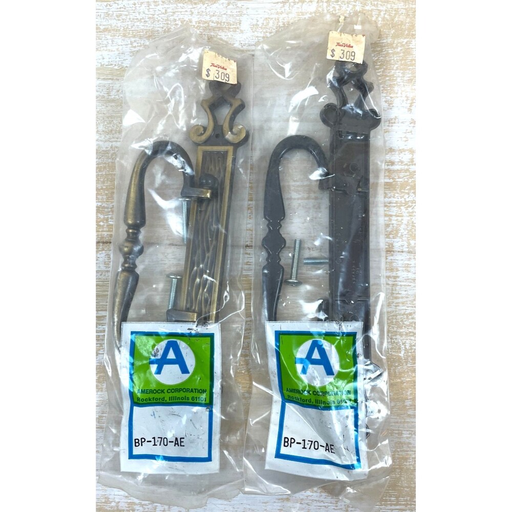 2 VTG Amerock Madeira Antique English BP-170-AE 3" Drawer Bail Pull Handle NOS